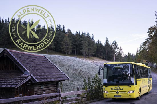 Wanderbus- und Gästebus © Alpenwelt Karwendel | Dietmar Degner